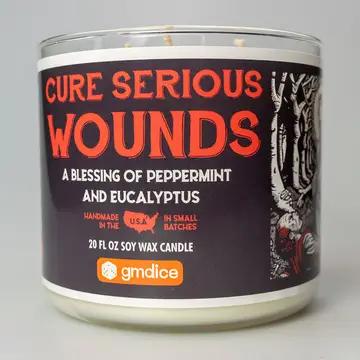 Cure Wounds Gaming Candle - 8oz