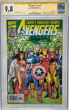 AVENGERS #V3 #25 - MARVEL 2000 - CGC 9.8 NM/MT - SIGNED GEORGE PEREZ