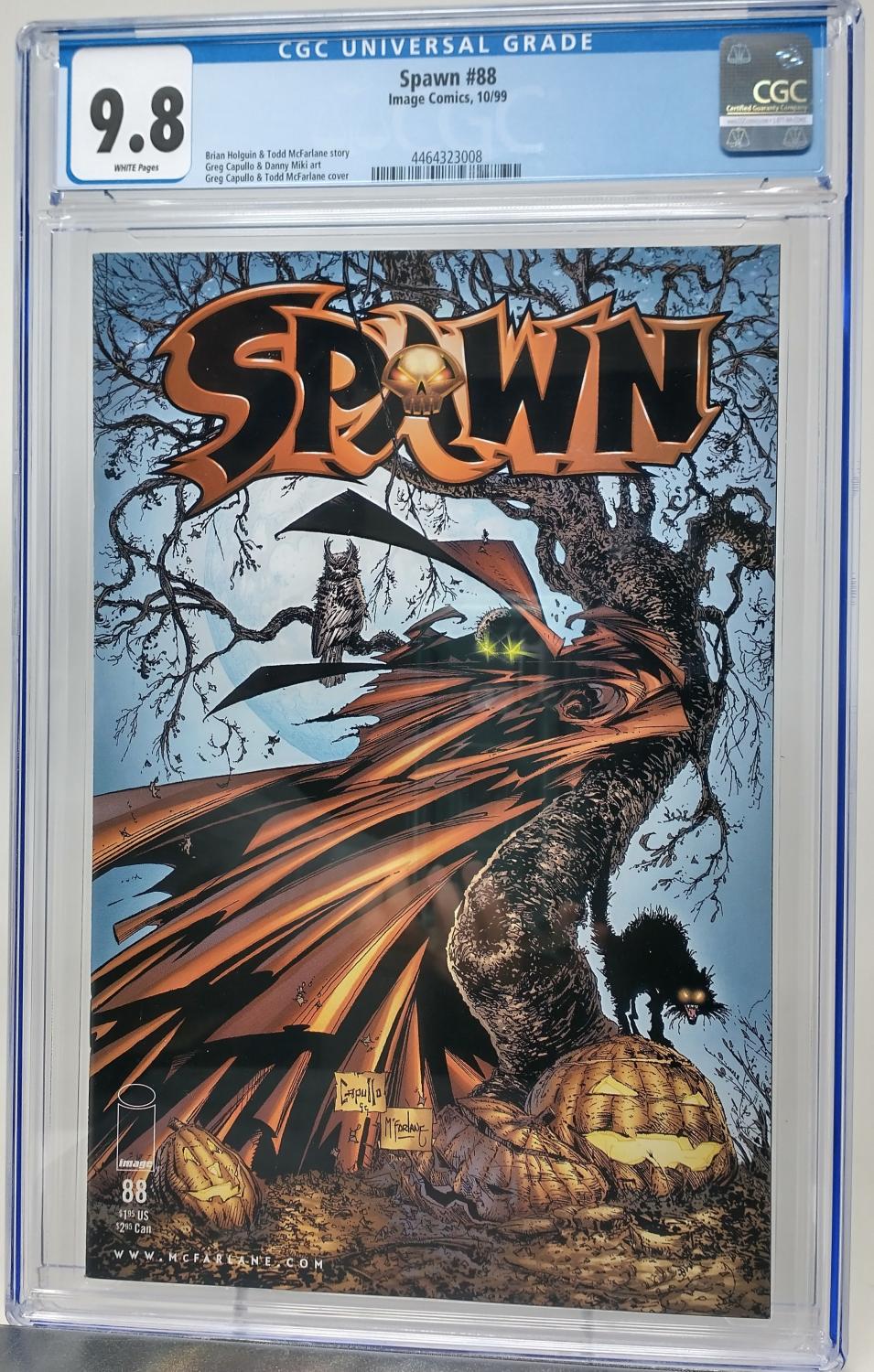 SPAWN #88 - IMAGE 1999 - CGC 9.8 NM/MT - MCFARLANE & CAPULLO CVR