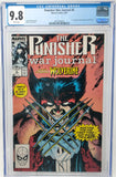 PUNISHER WAR JOURNAL #6 - MARVEL 1989 - CGC 9.8 - WOLVERINE 1ST MEETS PUNISHER