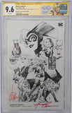 HARLEY QUINN #1 - DC 2022 - CGC 9.6 NM+ - SKETCH VAR SIGNED BY CONNER & PALMIOTTI