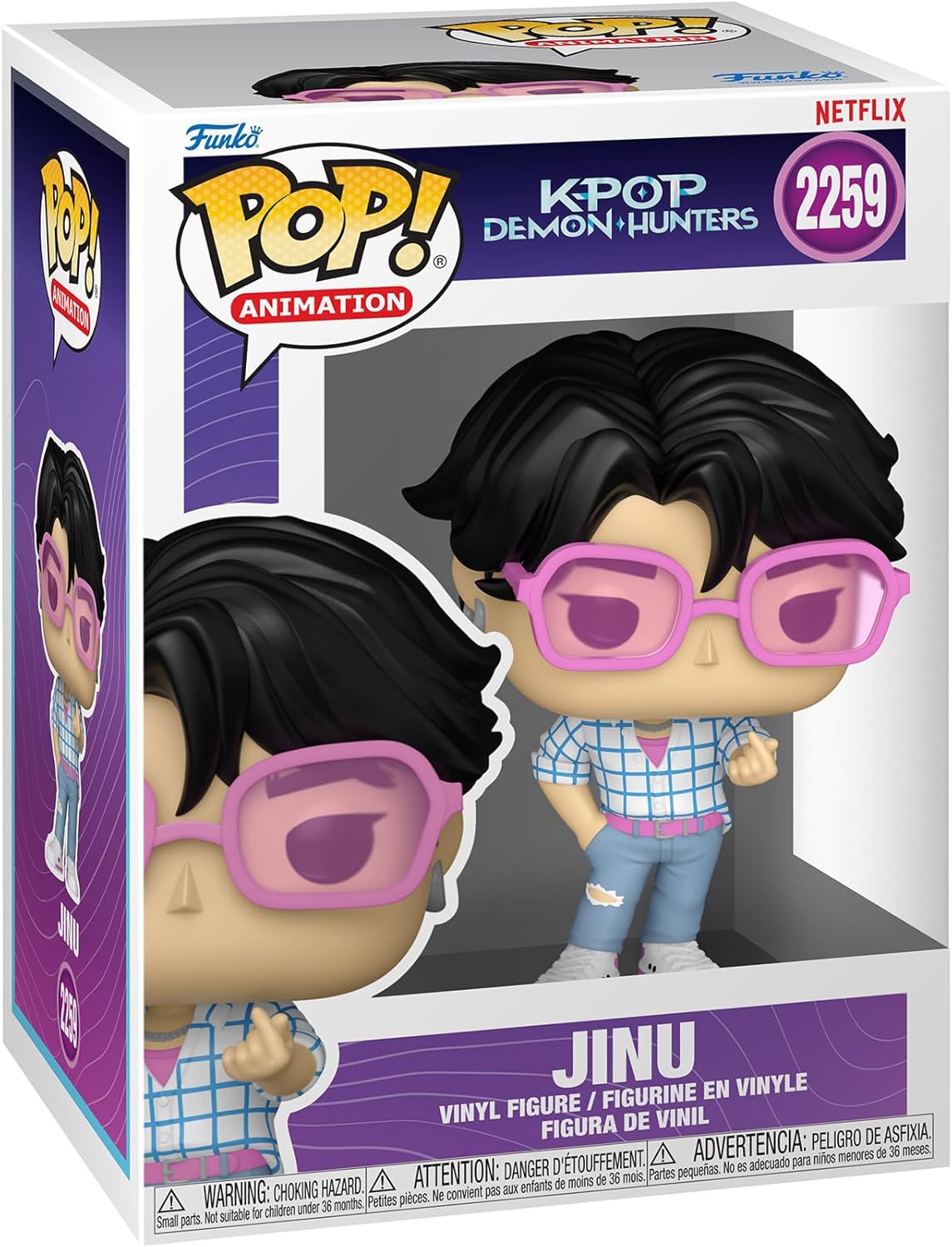 POP ANIMATION K POP DEMON HUNTERS JINU VIN FIG