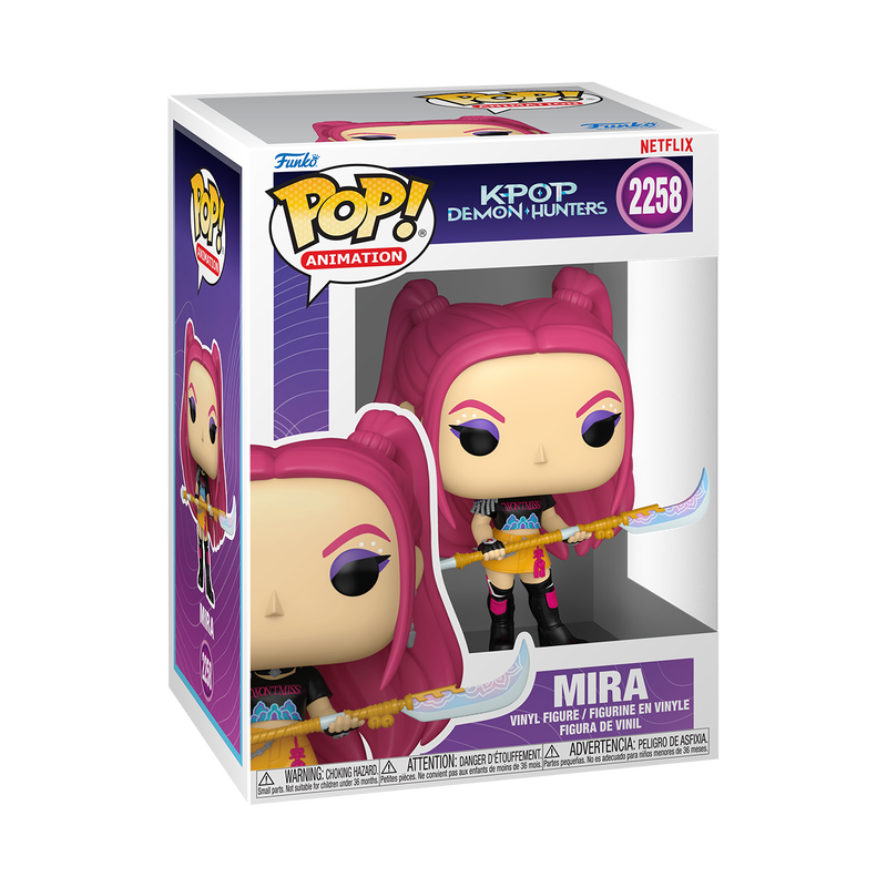 POP ANIMATION K POP DEMON HUNTERS MIRA VIN FIG