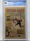 AMAZING SPIDER-MAN #1 - MARVEL 1963 - CGC NG - 2ND SPIDER-MAN, MISSING COVER