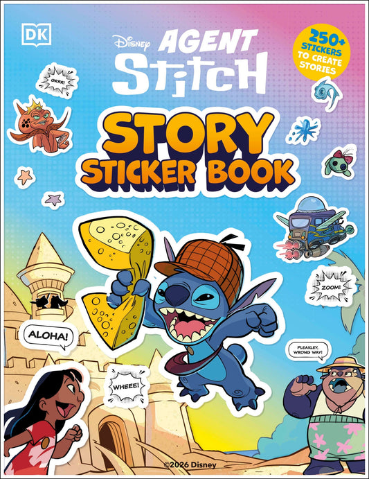 DISNEY STITCH STORY STICKER BOOK TP