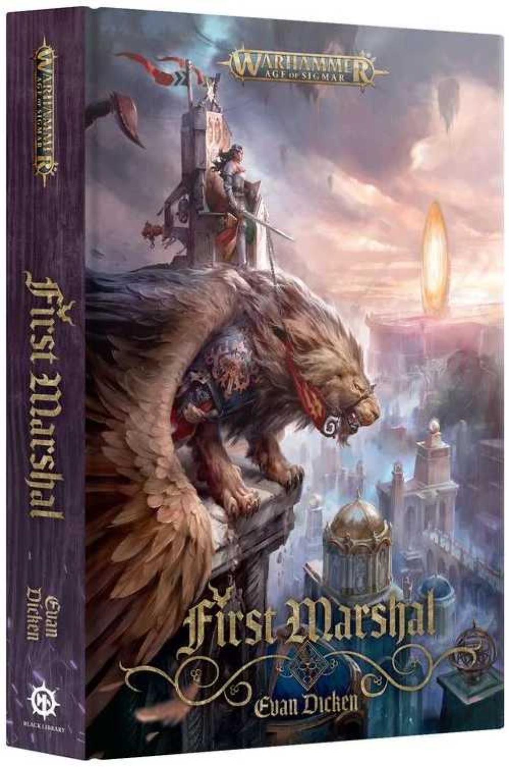 WARHAMMER AOS: FIRST MARSHAL NOVEL HARD COVER