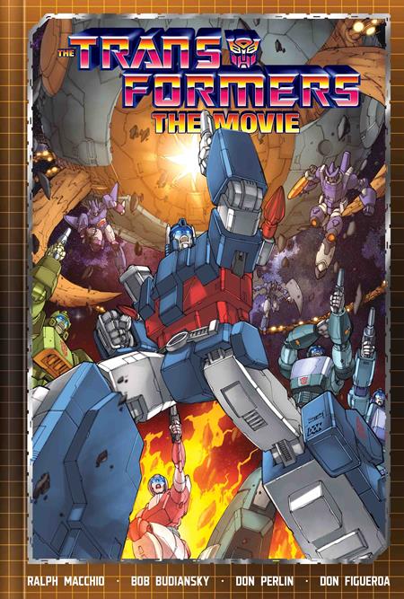 TRANSFORMERS THE MOVIE DELUXE EDITION HC DIRECT MARKET EXCLUSIVE DON FIGUEROA AND JOSH BURCHAM CVR