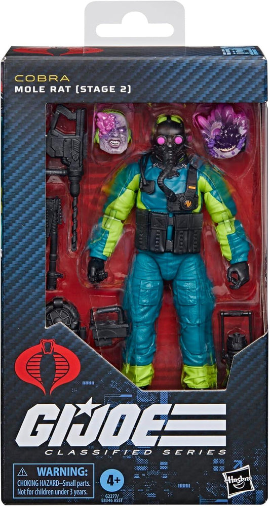 GI JOE CLASSIFIED MOLE RAT STAGE 26IN AF