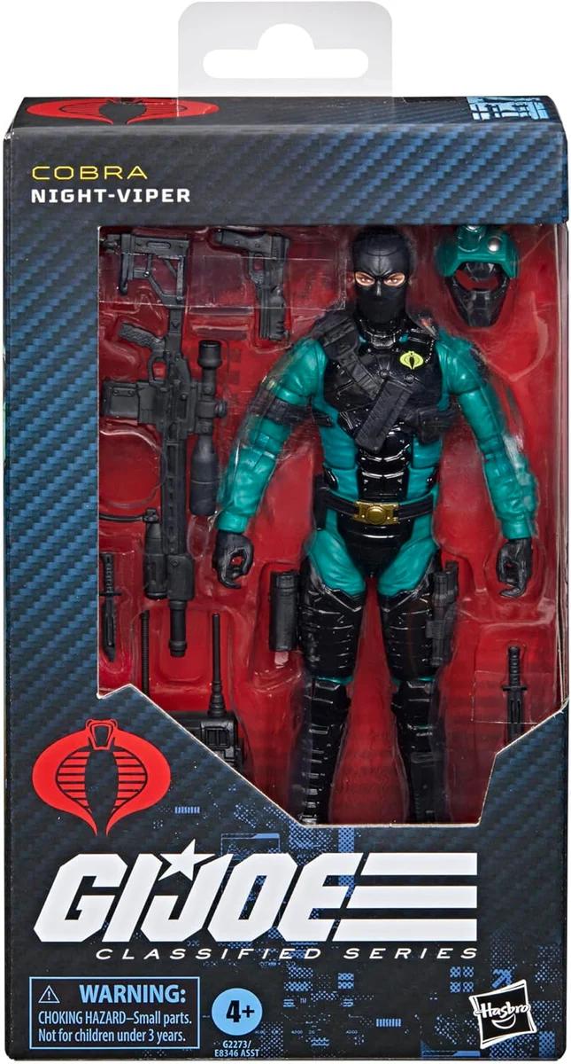 GI JOE CLASSIFIED NIGHT VIPER 6IN AF