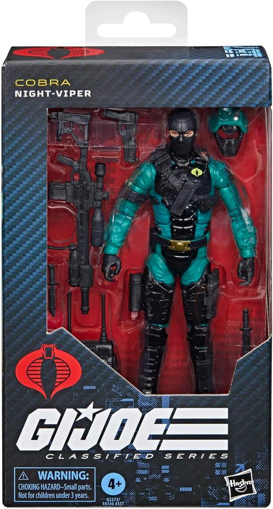 GI JOE CLASSIFIED NIGHT VIPER 6IN AF