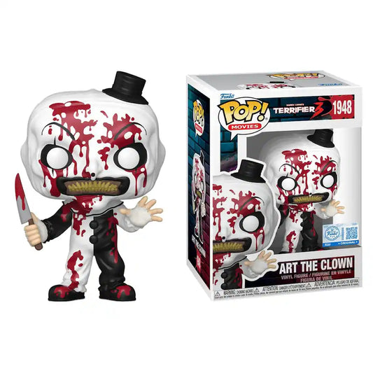 POP MOVIE TERRIFIER 3 ART THE CLOWN FIG