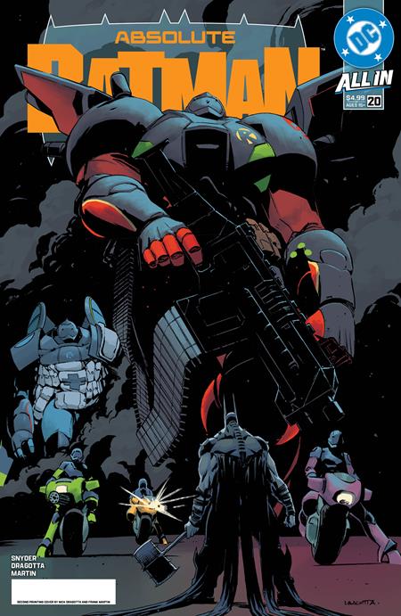 ABSOLUTE BATMAN #20 - 2ND PTG replacement copies