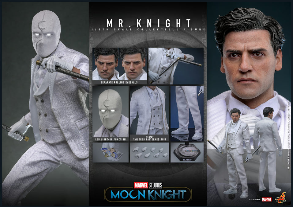 HOT TOYS MOON KNIGHT MR KNIGHT TMS 139 AF