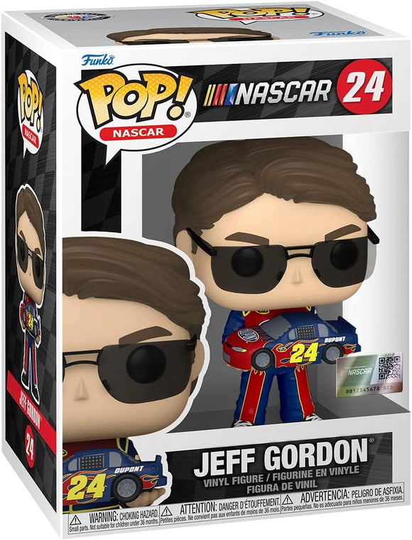 POP MISC NASCAR JEFF GORDON W/MINI CAR VINYL FIG