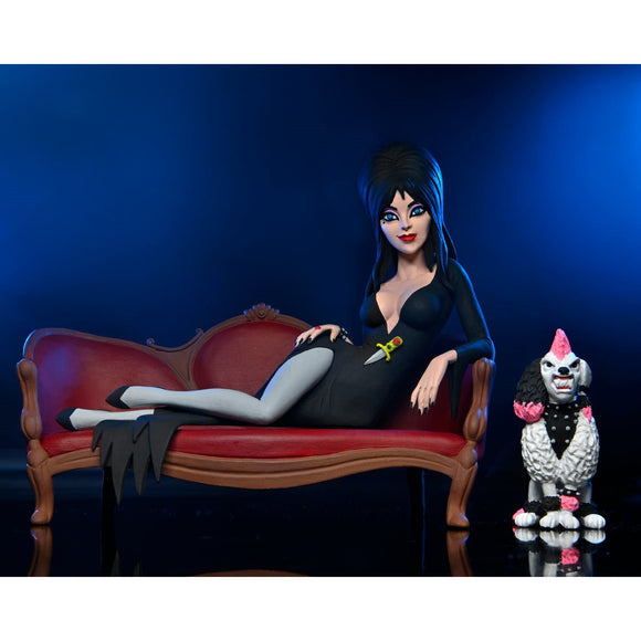 TOONY TERRORS ELVIRA ON COUCH 6IN AF