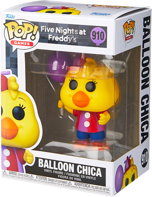 POP GAMES FIVE NIGHTS AT FREDDYS BALLOON CHICA VIN FIG