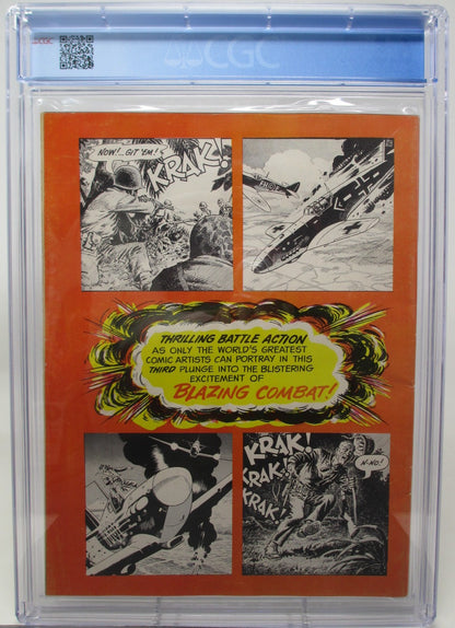 BLAZING COMBAT #3 - WARREN 1966 - CGC 6.5 FN+ - FRAZETTA COVER