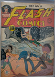 FLASH COMICS #29 ~ DC 1942 ~ CGC 3.5 VG- ~ 1ST HAWKGIRL COVER
