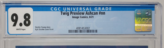 TWIG ASHCAN PREVIEW #NN - IMAGE 2021 - CGC 9.8 NM/MT