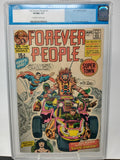 FOREVER PEOPLE #1 - CGC 9.0 VF NM - DC 1971 - 1ST DARKSEID
