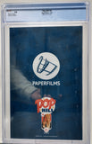 POP KILL #4 - PAPERFILMS 2021 - CGC 9.8 - EMBOSSED VIRGIN CVR CONSIGNMENT