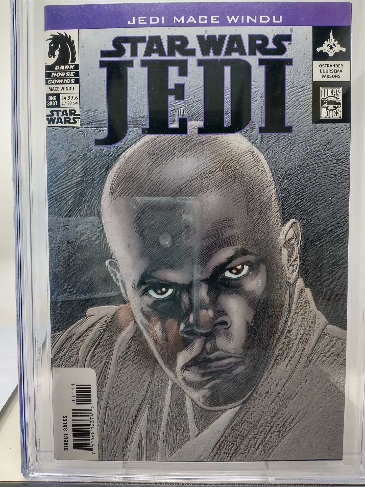STAR WARS JEDI MACE WINDU - DARK HORSE 2003 - CGC 9.6