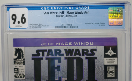 STAR WARS JEDI MACE WINDU - DARK HORSE 2003 - CGC 9.6