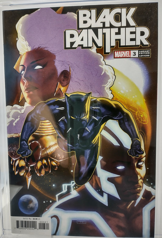 BLACK PANTHER #3 - MARVEL 2022 - CGC 9.8 NM/MT - 1ST TOSIN ODUYE