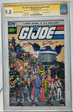 GI JOE A REAL AMERICAN HERO #212 EMERALD CITY EXCLUSIVE VAR COBRA COVER CGC 9.8 W STORM SHADOW SKETCH
