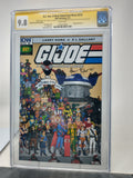 GI JOE A REAL AMERICAN HERO #212 EMERALD CITY EXCLUSIVE VAR COVER CGC 9.8 W SNAKE EYES SKETCH