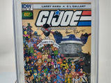 GI JOE A REAL AMERICAN HERO #212 EMERALD CITY EXCLUSIVE VAR COVER CGC 9.8 W SNAKE EYES SKETCH