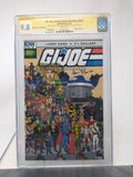 GI JOE A REAL AMERICAN HERO #212 EC EXCLUSIVE VAR SIGNED BY ADAM RICHES CGC 9.8 SERPENTOR SKETCH