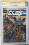 GI JOE A REAL AMERICAN HERO #212 EC EXCLUSIVE VAR COBRA COVER SIGNED BY ADAM RICHES CGC 9.8 PAC-MAN AND ZARTAN SKETCH
