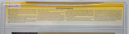 GI JOE A REAL AMERICAN HERO #212 EC EXCLUSIVE VAR COBRA COVER SIGNED BY ADAM RICHES CGC 9.8 PAC-MAN AND ZARTAN SKETCH