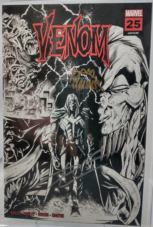 VENOM #25 3RD PRINT - MARVEL 2020 - CGC 9.8 - CATES AND STEGMAN SIGNED