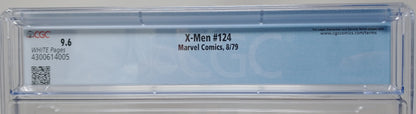 X-MEN #124 - MARVEL 1979 - CGC 9.6 - CHRIS CLAREMONT STORY