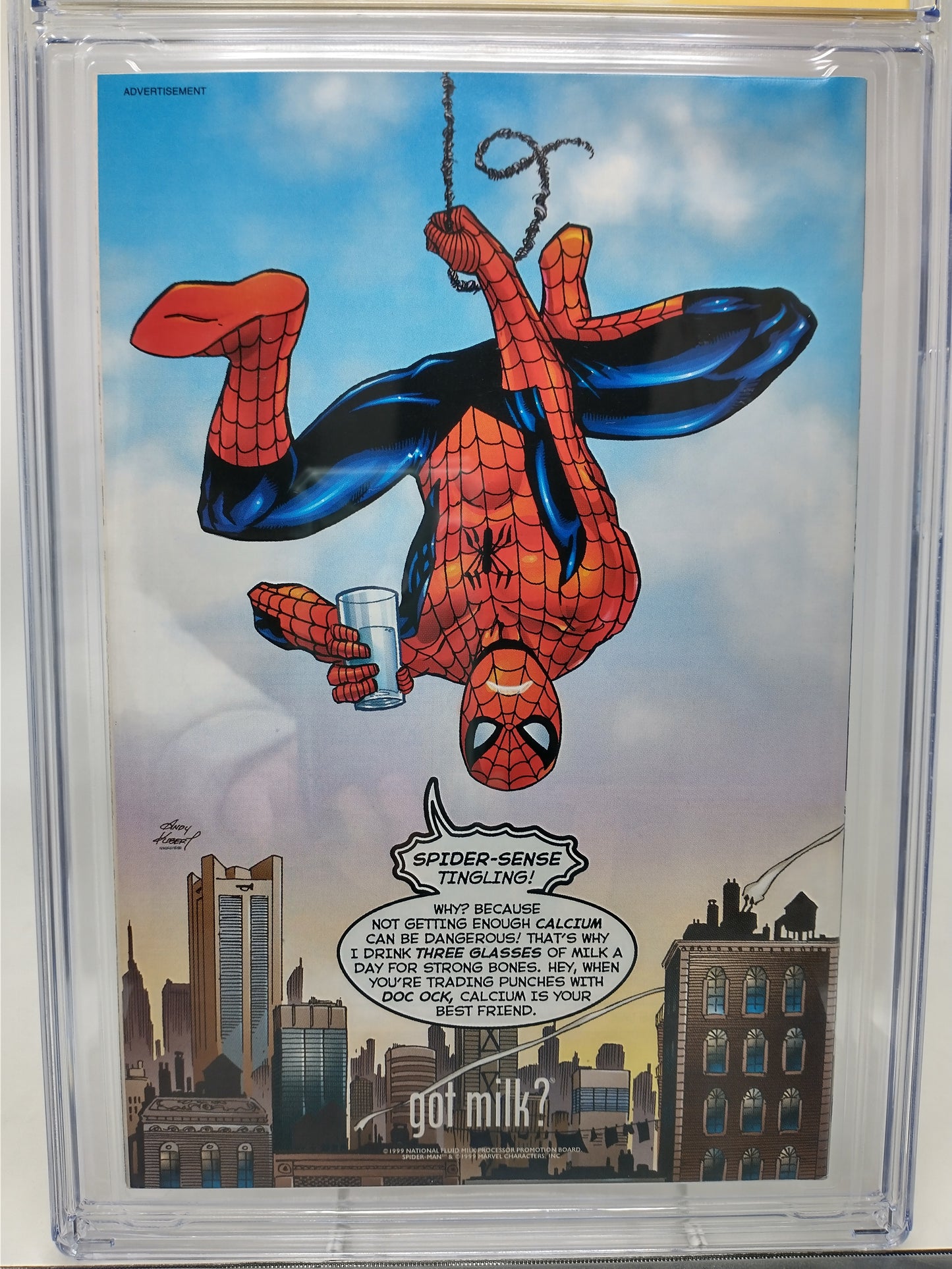 AVENGERS #V3 #25 - MARVEL 2000 - CGC 9.8 NM/MT - SIGNED GEORGE PEREZ