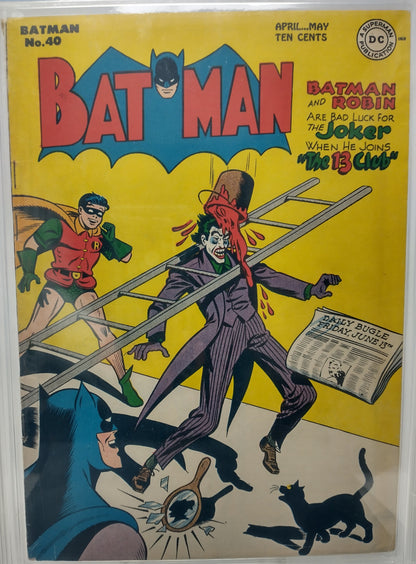 BATMAN #40 - DC 1947 - CBCS 7.0 - JOKER APPEARANCE