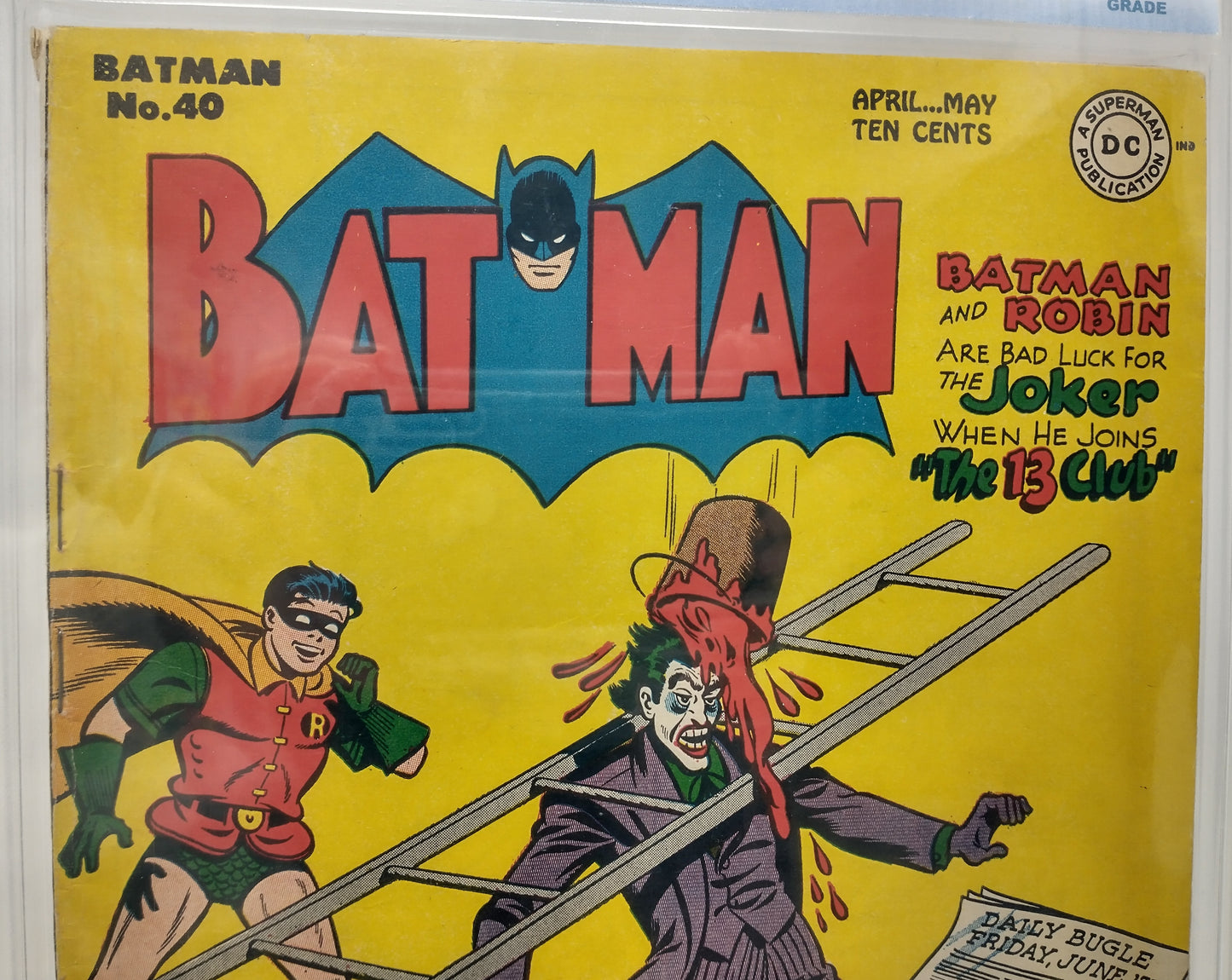 BATMAN #40 - DC 1947 - CBCS 7.0 - JOKER APPEARANCE