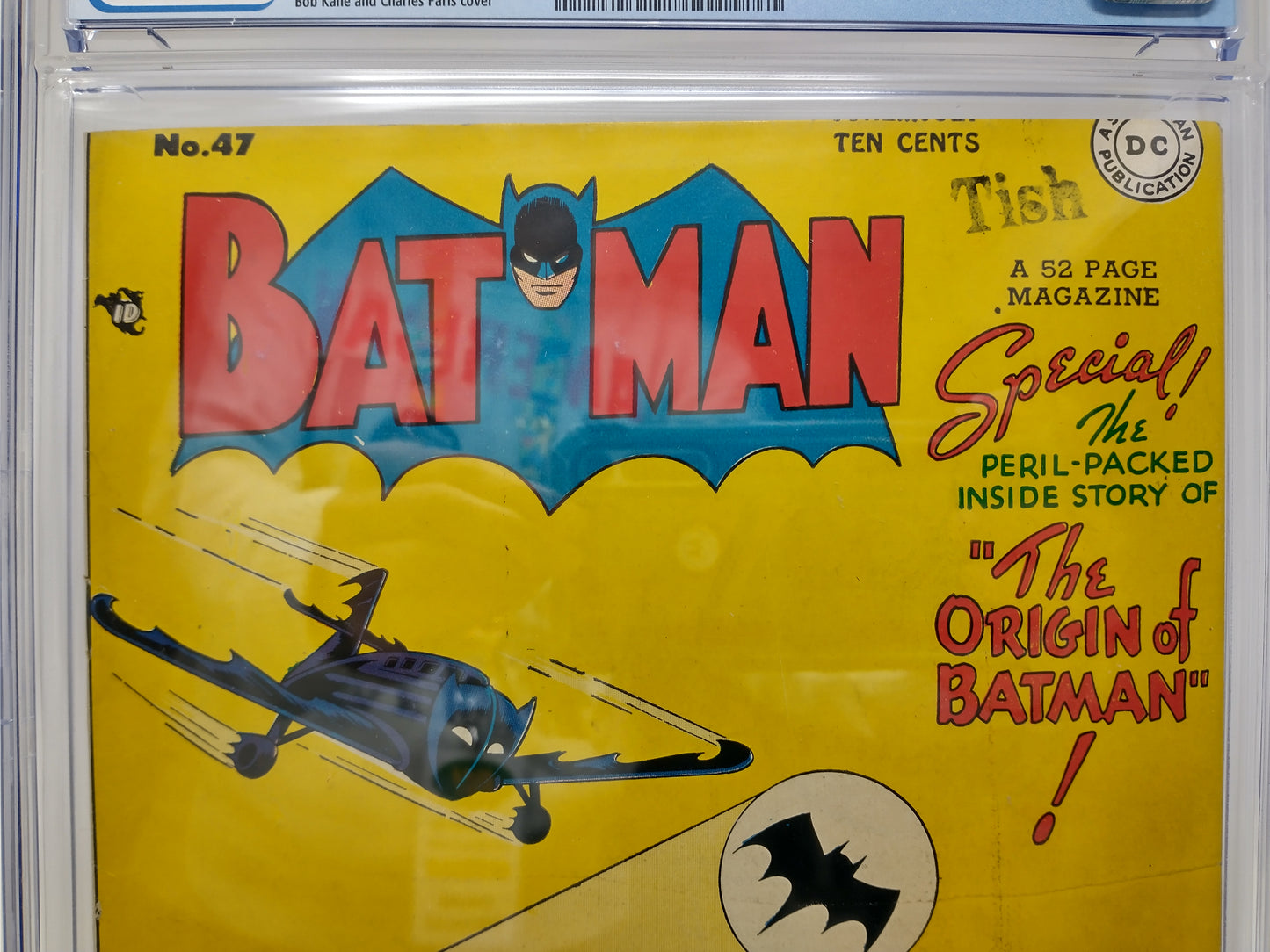 BATMAN #47 - DC 1948 - CGC 6.0 - ORIGIN OF BATMAN