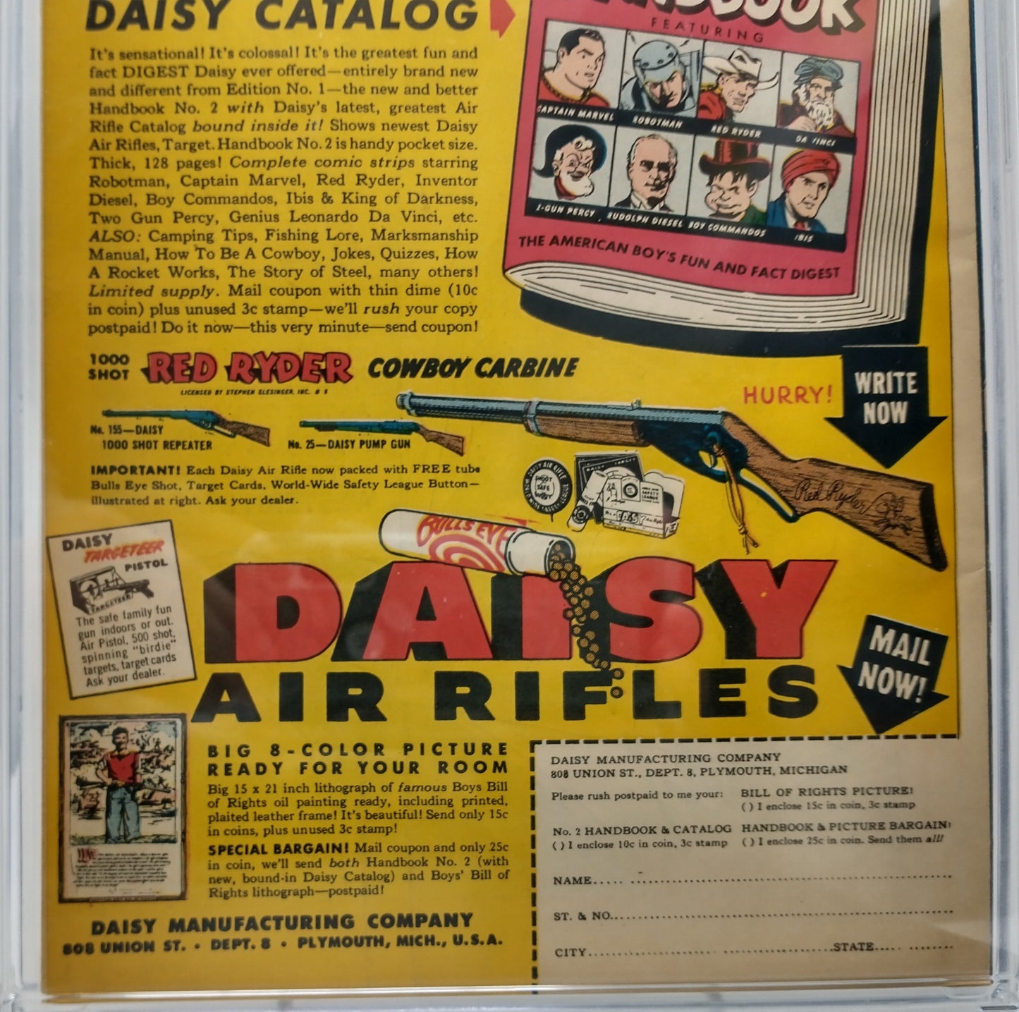 BATMAN #48 - DC 1948 - CGC 8.5 VF - BATCAVE COVER / PENGUIN APPEARANCE