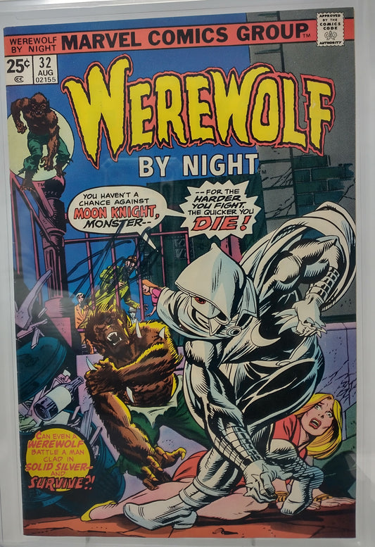 WEREWOLF BY NIGHT #32 - MARVEL 1975 - CGC 9.0 VF/NM - 1ST MOON KNIGHT