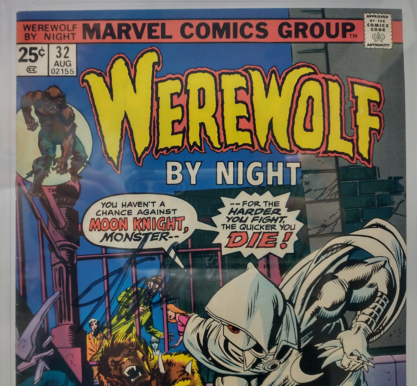 WEREWOLF BY NIGHT #32 - MARVEL 1975 - CGC 9.0 VF/NM - 1ST MOON KNIGHT