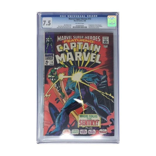 MARVEL SUPER-HEROES #13 - MARVEL 1968 - CGC 7.5 - 1ST CAROL DANVERS