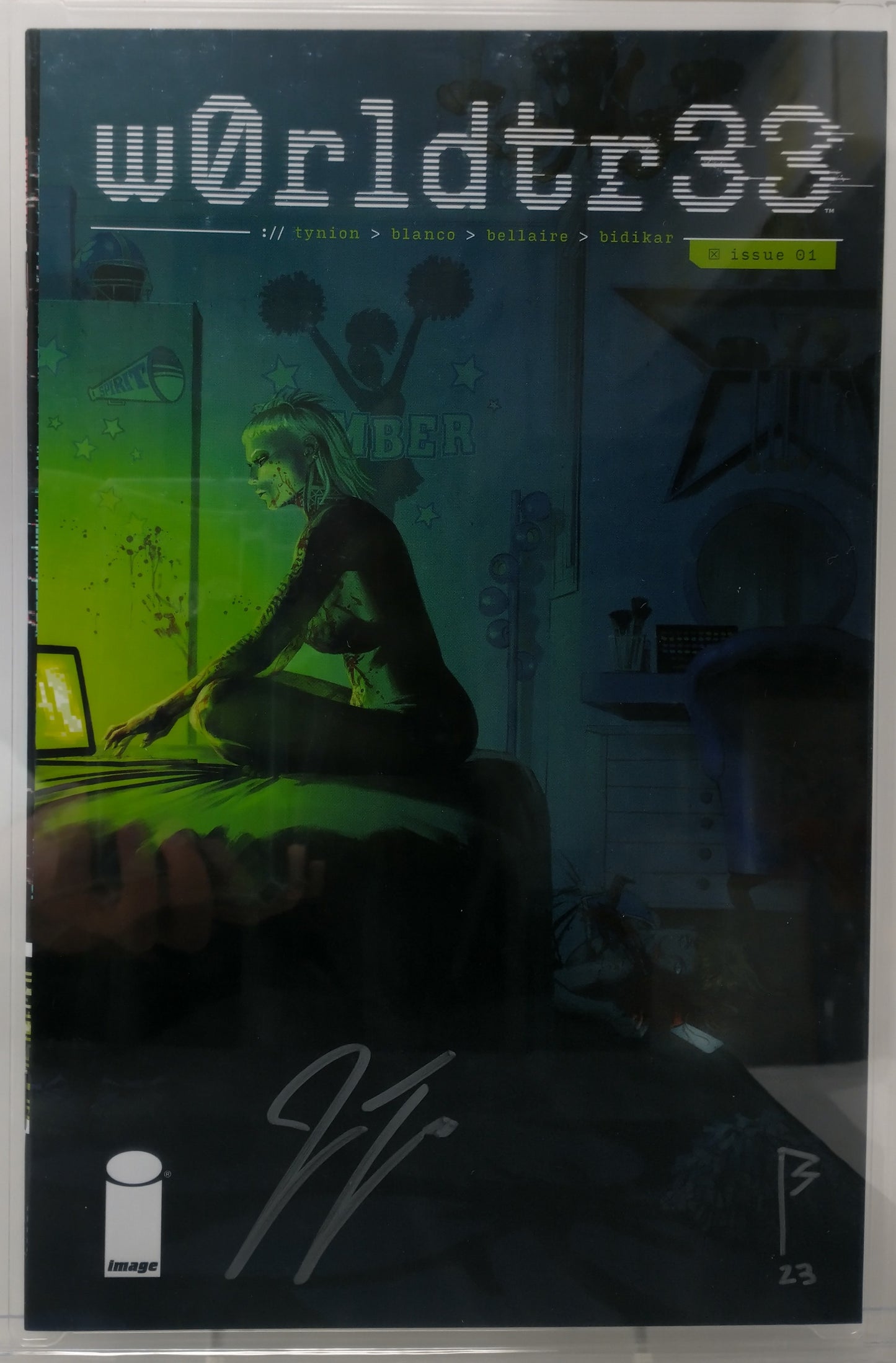 WORLDTR33 #1 - CGC 9.8 NM/MT - IMAGE 2023 - SIGNED FRENANDO BLANCO