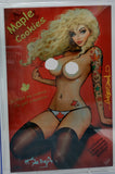 ZIRTY GIRLZ #4 - Z COMICZ 2024 - CGC 9.9 - MAPLE COOKIES METAL EDITION SIGNED