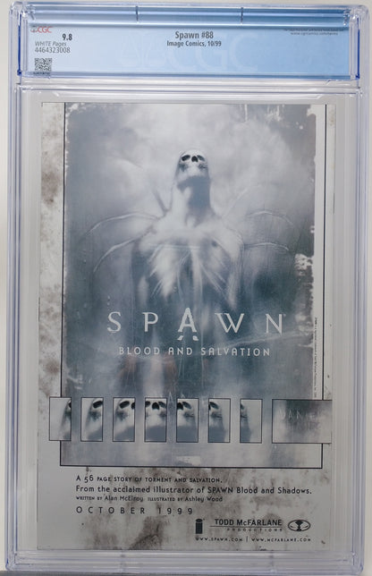 SPAWN #88 - IMAGE 1999 - CGC 9.8 NM/MT - MCFARLANE & CAPULLO CVR
