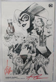 HARLEY QUINN #1 - DC 2022 - CGC 9.6 NM+ - SKETCH VAR SIGNED BY CONNER & PALMIOTTI