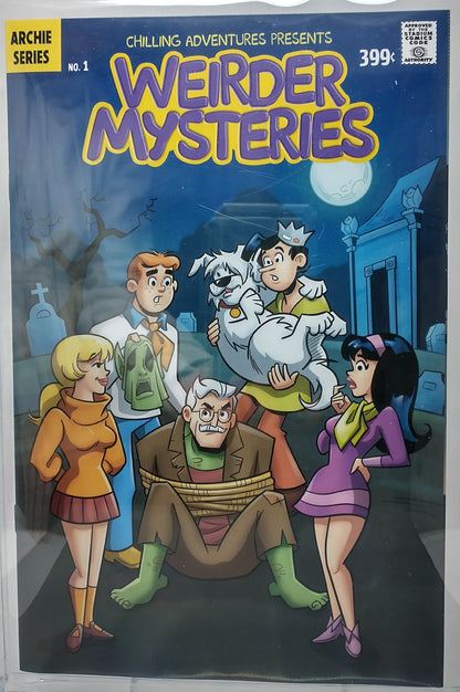 CHILLING ADVENTURES PRESENTS: WEIRDER MYSTERIES #1 - ARCHIE 2022 - EGS 9.8 - EXCLUSIVE COVER