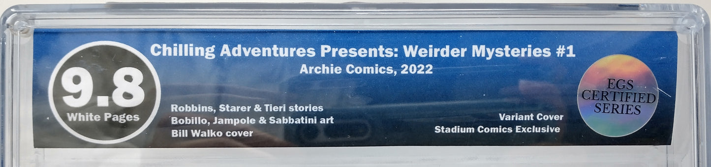 CHILLING ADVENTURES PRESENTS: WEIRDER MYSTERIES #1 - ARCHIE 2022 - EGS 9.8 - EXCLUSIVE COVER